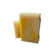 Zesty lemon lather soap.